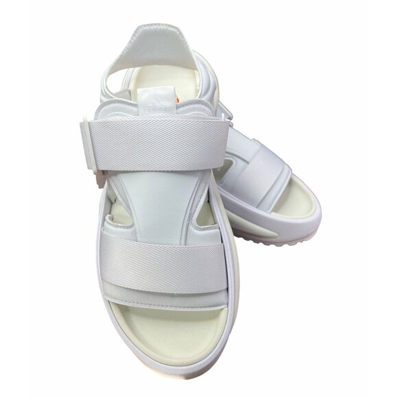 Adidas Womens Swim Mehana Adjustable Strap Cloudfoam Sandals White Size 11 - Picture 12 of 13
